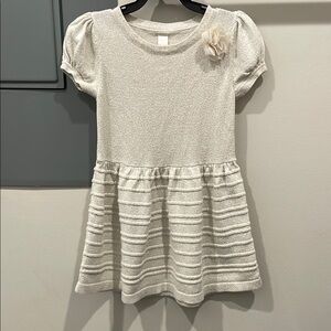 Cherokee Elegant Sparkly Cream 3T Girl Dress